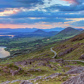 Healy Pass Sunset, Beara Peninsula, Ireland by Adrian Hendroff