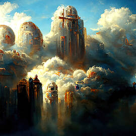 Heavenly City, 02 by AM FineArtPrints