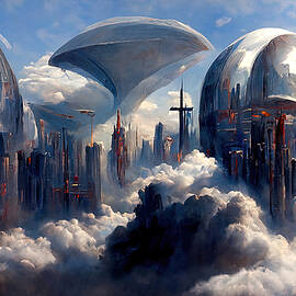 Heavenly City, 07 by AM FineArtPrints