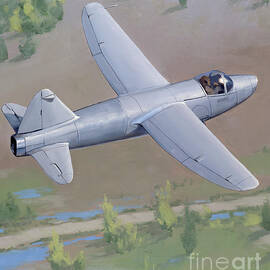 Heinkel He 178 by Jack Fellows