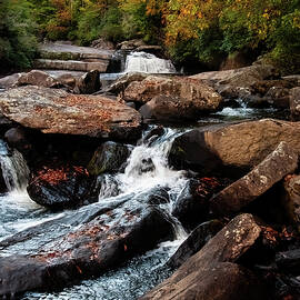 hidden fall on the horse pasture river 4 by Flees Photos