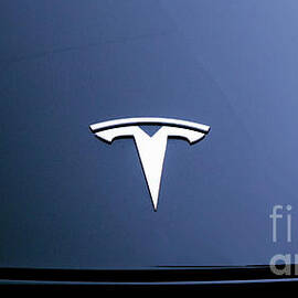 High Res Quality Tesla Emblem Logo Isolated by Stefano Senise
