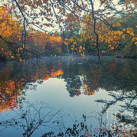 Highlands Mirror Lake by Ron Long Ltd Photography