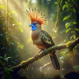 Hoatzin by David Manlove