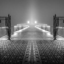 Hoboken NJ Waterfront BW by Susan Candelario