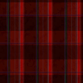Holiday Damask Crimson by Gina Harrison