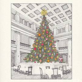 Holidays in the Walnut Room at Field's by Marla Shega