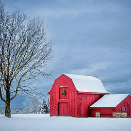Hollis Gambrel Barn in Winter