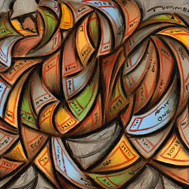 Horse Racing Tickets Art  by Tommervik