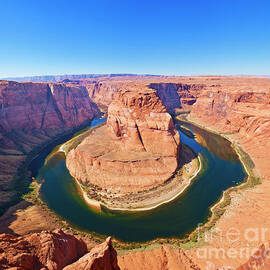 Horseshoe bend on the Colorado river at Page, Arizona, USA by Neale And Judith Clark
