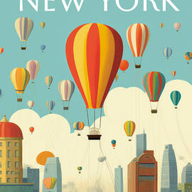 Hot Air Balloons - New York by John Garner