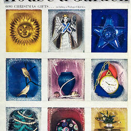 House and Garden Cover Featuring Christmas Diorama  by Joseph Cornell