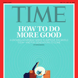 How to Do More Good by Illustration by Peter Greenwood for TIME