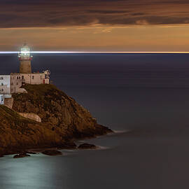 Howth Baily Lighthouse at Night, Dublin, Ireland by Adrian Hendroff