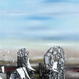 Hunted Sky by Yves Tanguy by Yves Tanguy