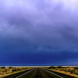 Hwy 62 to Guadalupe Mountains Texas by Tommy Farnsworth