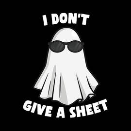 I Dont Give a Sheet Funny Halloween by Flippin Sweet Gear