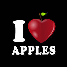 I Love Apples by Flippin Sweet Gear