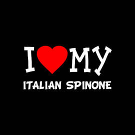 I Love My Italian Spinone Dog Breed by Flippin Sweet Gear