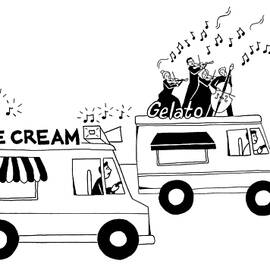 Ice Cream Gelato by Maggie Larson