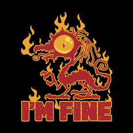 I'm Fine Burning Dragon by John Schwegel