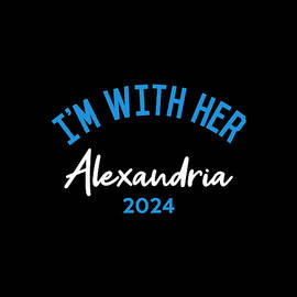 Im With Her Alexandria Ocasio-Cortez 2024 by Flippin Sweet Gear