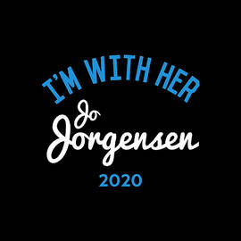 Im With Her Jo Jorgensen Libertarian President 2020 by Flippin Sweet Gear