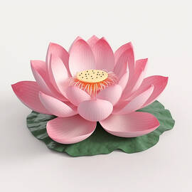 Image of a lotus flower by Andre Petrov
