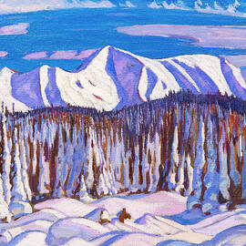 In Jasper Park 1924 Alberta by AY Jackson, by Alexander Young A Y Jackson