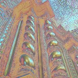 Intricate church Patterns and Columns by Bruce Block