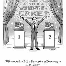Is It a Destruction of Democracy or Is It Cake? by Chelsea Saunders