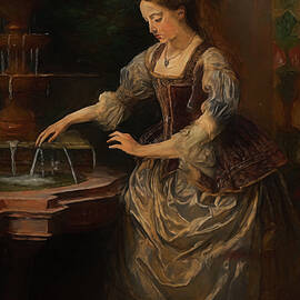 Isabella of Portugal Renaissance Style Art by Nature Oil Painting