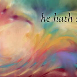 Isaiah 61 1 Bible Verse Wall Art, To Bind Up The Brokenhearted by Mark Lawrence