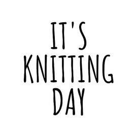 It's Knitting Day by Jeff Creation