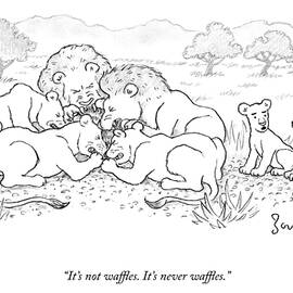 It's Never Waffles by David Borchart