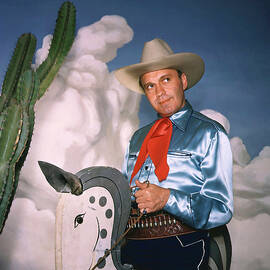 Jack Benny Western Cowboy Rocking Horse Costume 1948 by Silver Screen