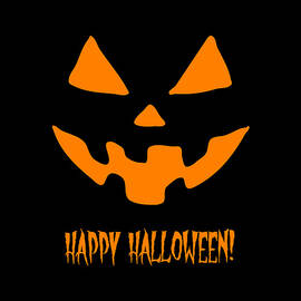 Jack-O-Lantern Happy Halloween Pumpkin by Flippin Sweet Gear