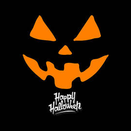 Jack-O-Lantern Pumpkin Happy Halloween by Flippin Sweet Gear