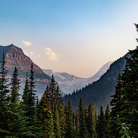 Jackson Glacier Overlook at Sunset 2 by Cindy Robinson