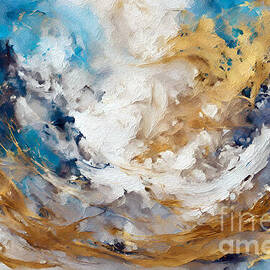 James 4 8. Intimate Encounter. Modern Christian Wall Art by Mark Lawrence