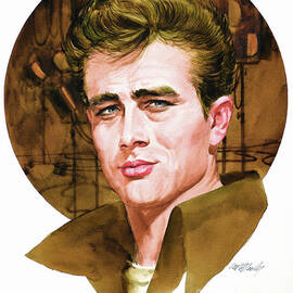 James Dean by Tom McNeely