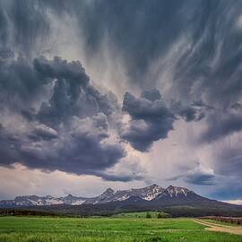 January 2024 Stormy Meadow by Alain Zarinelli