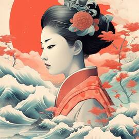 Japanese Geisha by Land of Dreams