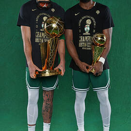 Jayson Tatum and Jaylen Brown by Jesse D. Garrabrant