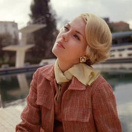 Jean Seberg Glamour Stunning Fashion Retro Blonde 1963 by Silver Screen
