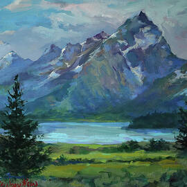 Jenny Lake Junction by Fine Art Creations Inc Laurie Snow Hein