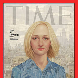 J.K. Rowling, 1998 by Illustration by Lu Cong for TIME