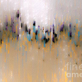 Job 37 22. Golden Splendor. Abstract Christian Wall Art by Mark Lawrence