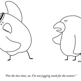 Jogging South for the Winter by Johnny DiNapoli