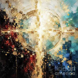 John 3 16. For God So Loved The World. Cross Of Jesus Christian Wall Art by Mark Lawrence